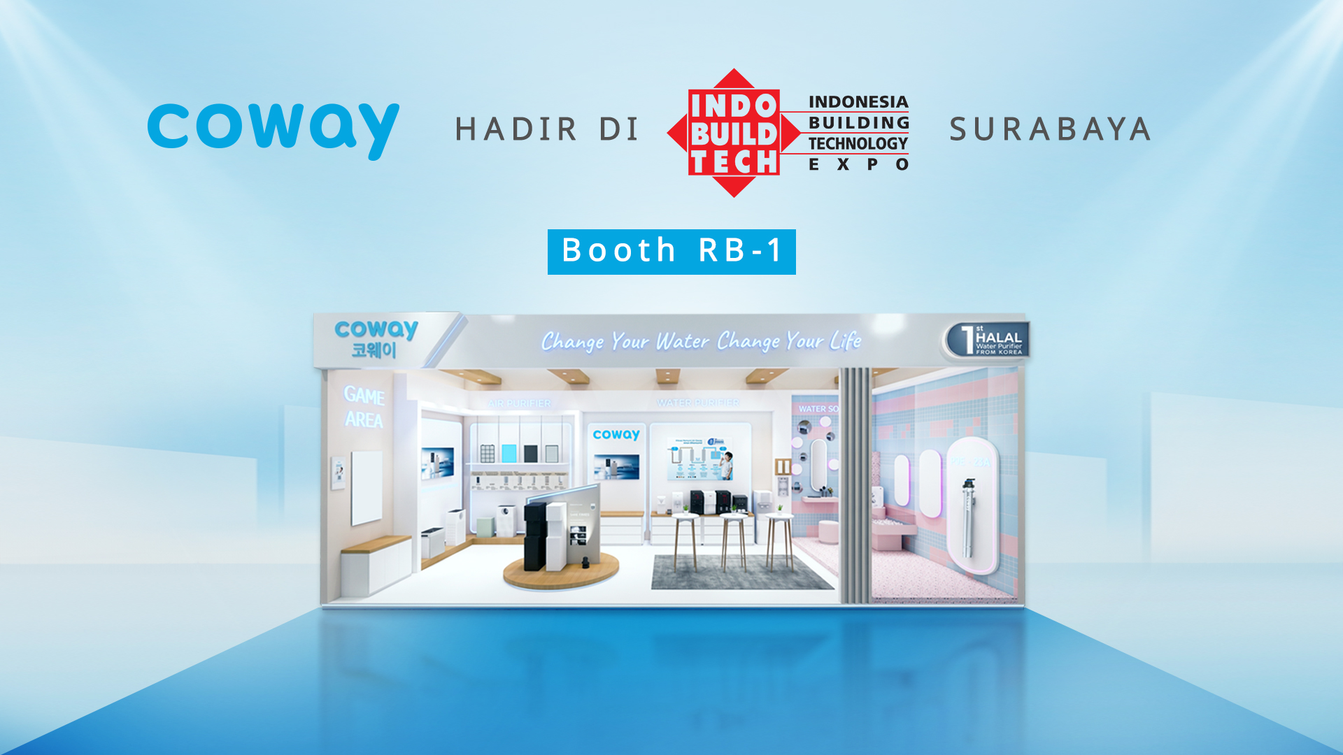 Kenali Lebih Dekat “Simply Better with Coway” di IndoBuildTech Surabaya 2026