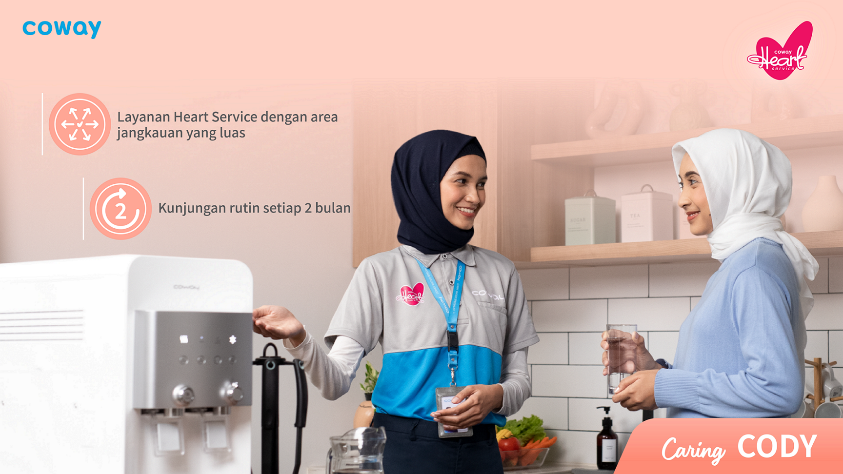 Pelayanan Premium Coway Dengan “Coway Heart Service”
