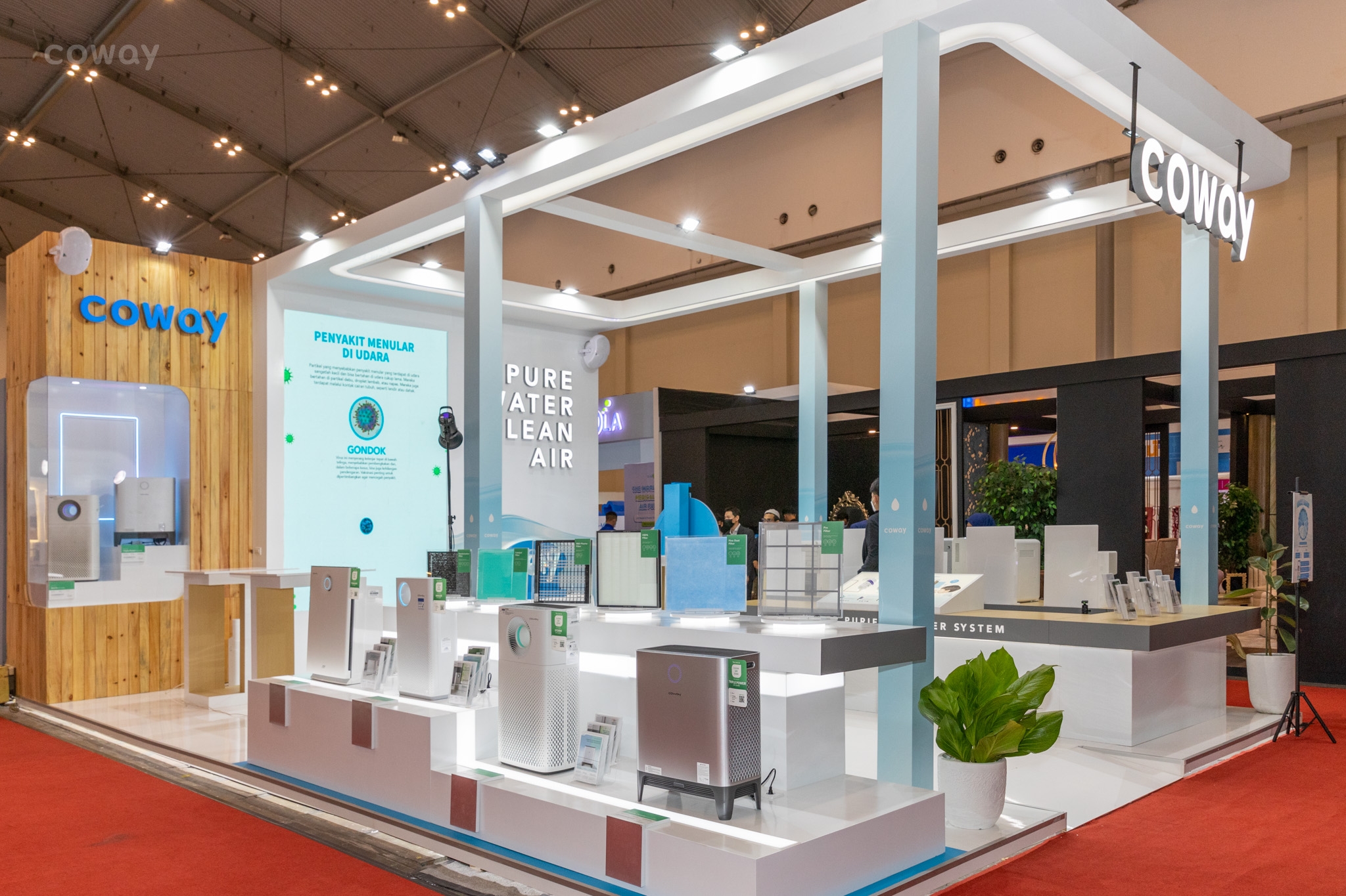 Hadir di HOMEDEC, Coway Kenalkan Keunggulan Produk Air Purifier dan Water Purifier