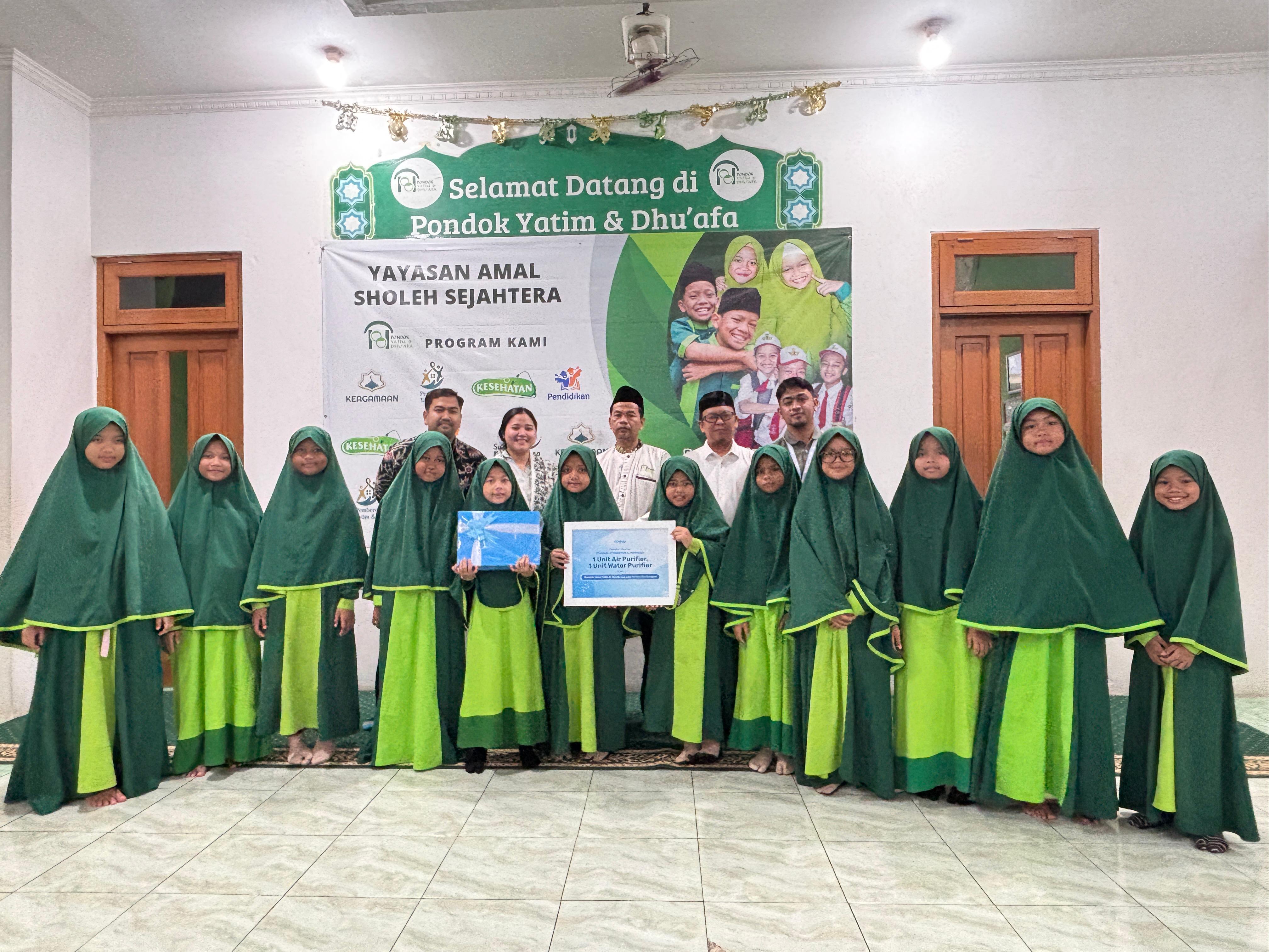 Coway Indonesia Teruskan Program CSR “Journey to Purity” lewat Donasi ke Yayasan dan Masjid di Jakarta