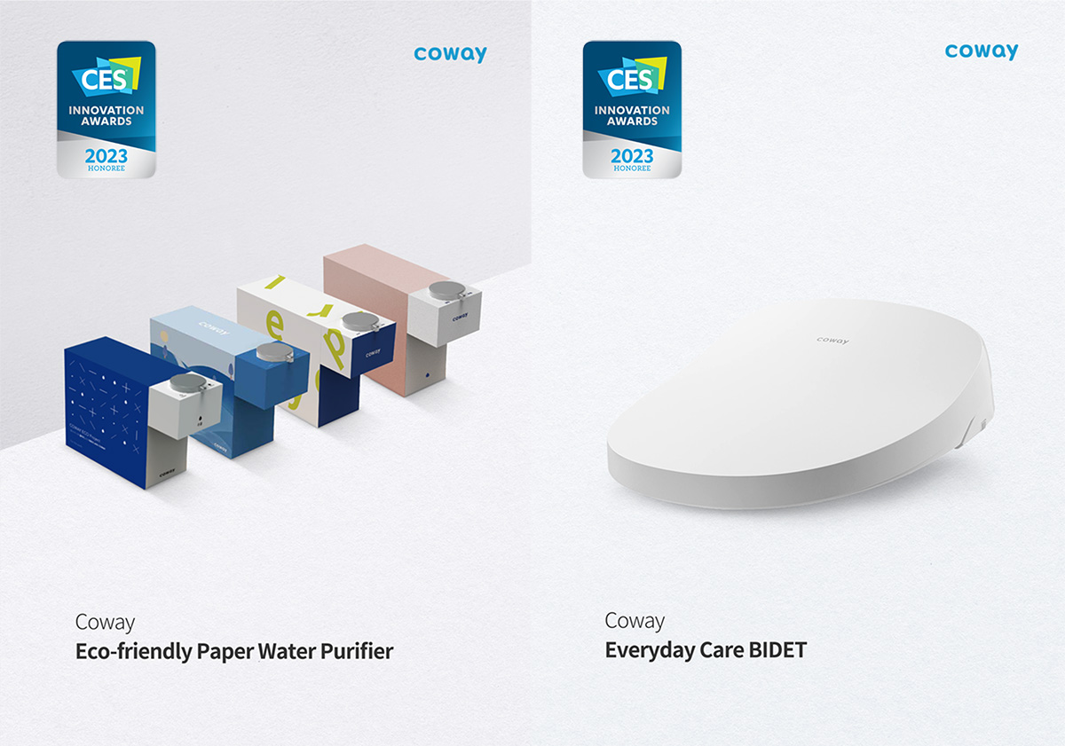 Coway Memenangkan Penghargaan CES 2023 Innovation Awards di Amerika Serikat